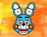 Cara de Toy Bonnie de Five Nights at Freddy's