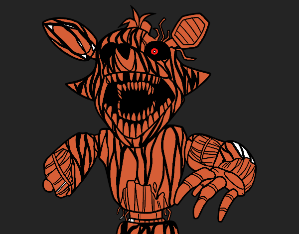 Foxy terrorífico de Five Nights at Freddy's