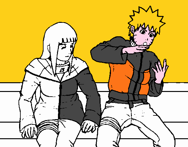 Hinata y Naruto