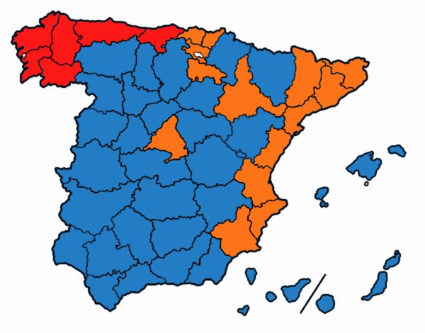 Las provincias de España