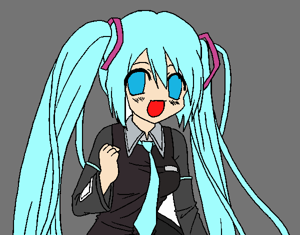 Miku Hatsune vocaloid