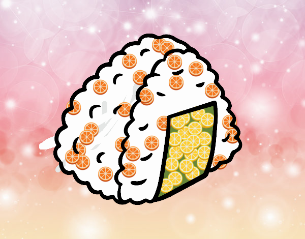 Onigiri de arroz