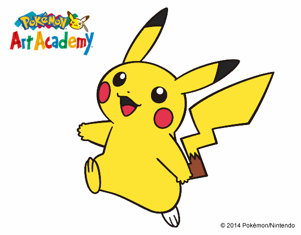 Pikachu en Pokémon Art Academy