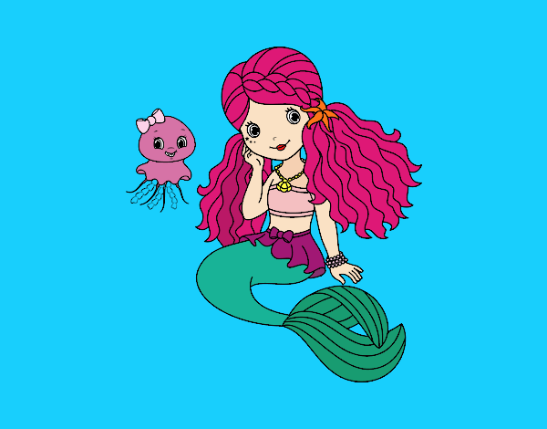 Sirena y medusa