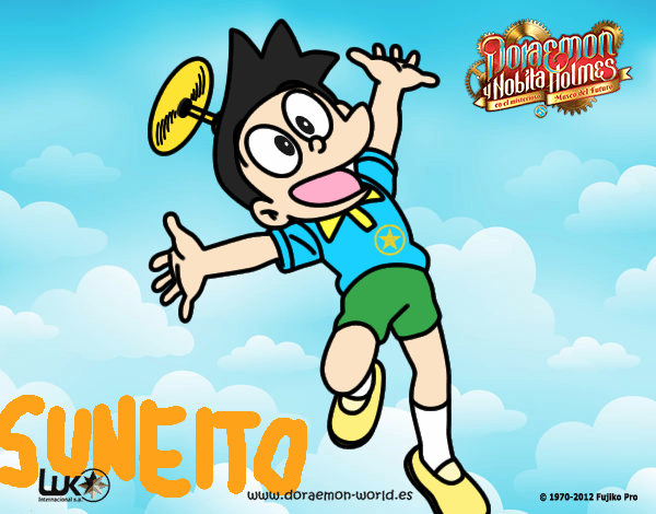 Suneo volando