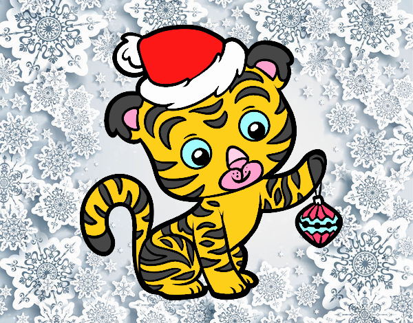 Tigre navideño