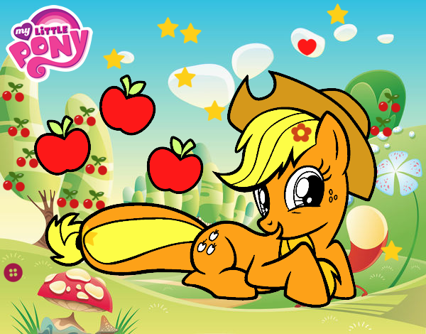 Applejack y sus manzanas