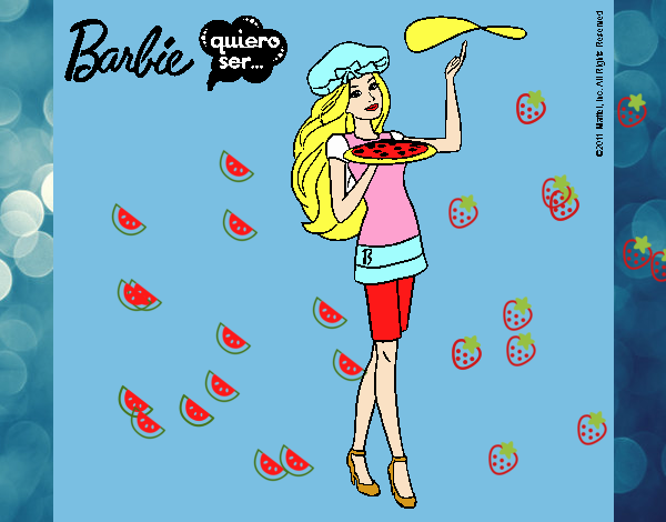 Barbie cocinera