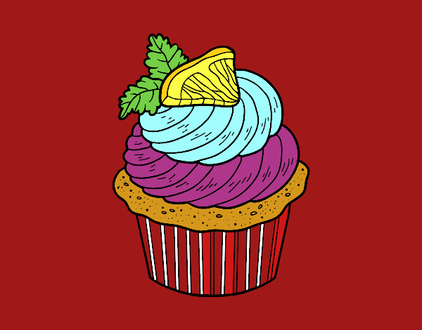 Cupcake de limón