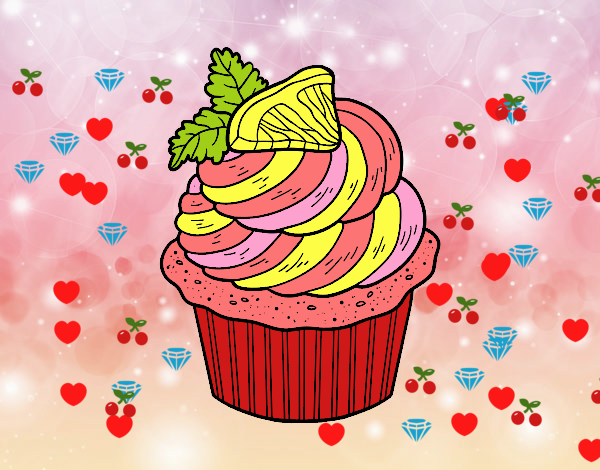 Cupcake de limón