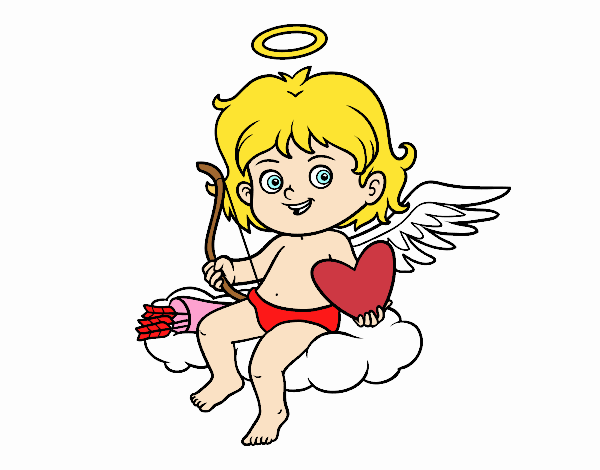 Cupido en una nube