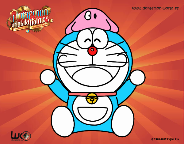 Doraemon feliz