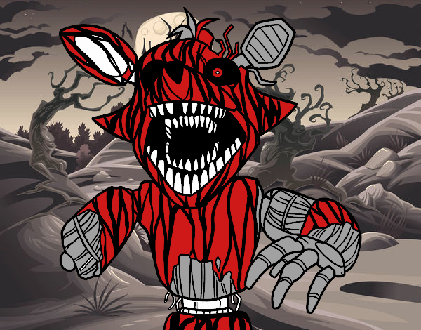 Foxy terrorífico de Five Nights at Freddy's