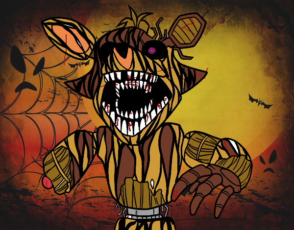 Foxy terrorífico de Five Nights at Freddy's