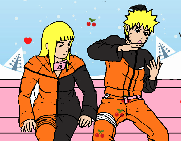 Hinata y Naruto