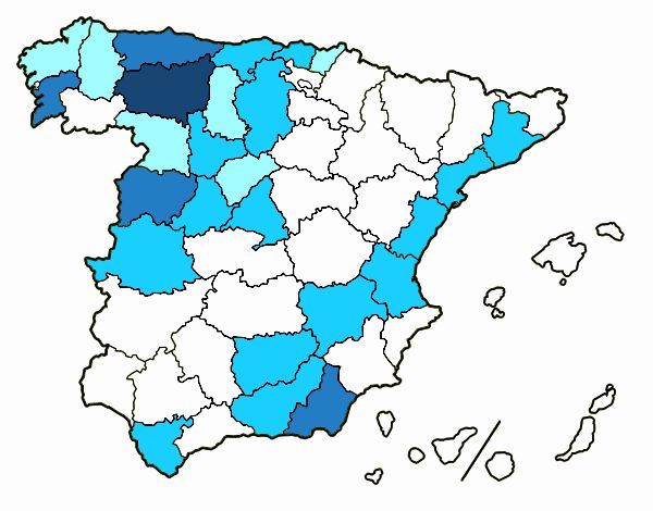 Las provincias de España