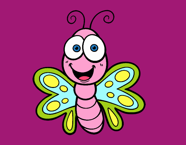 Mariposa sonriente