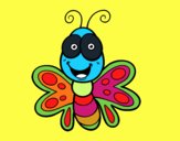 Mariposa sonriente