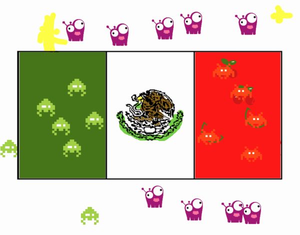 Bandera de México Airam Rebeca