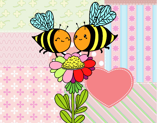 dibujo de abeja 