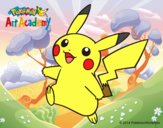 Pikachu en Pokémon Art Academy