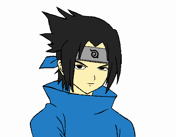 Sasuke enfadado