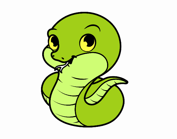 serpiente verde 