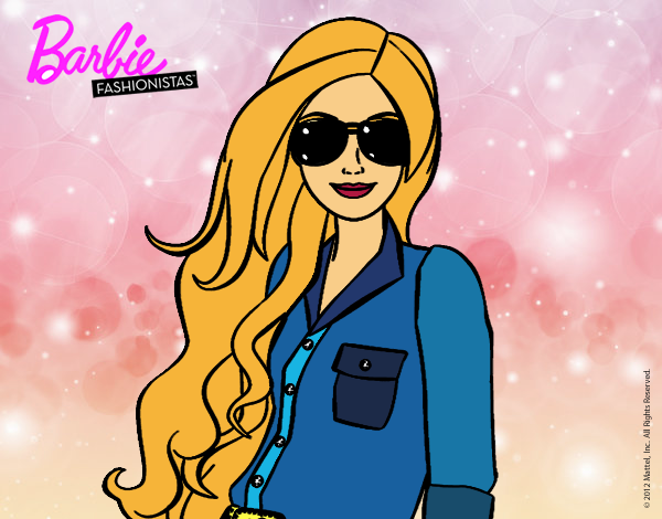 Barbie con gafas de sol