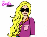 Barbie con gafas de sol