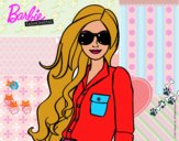 Barbie con gafas de sol