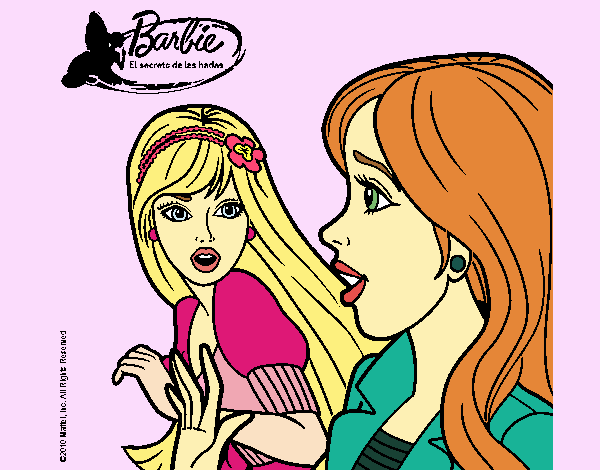 Barbie sorprendida