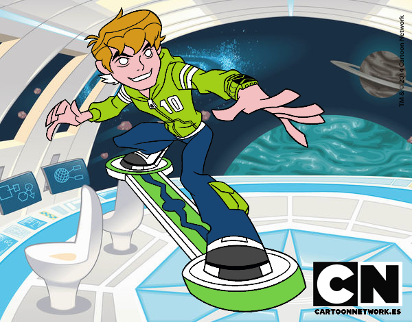 Ben 10 skateboard