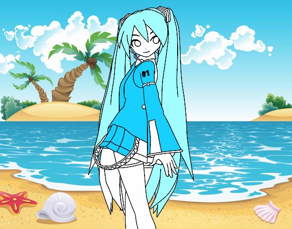 Hatsune Miku vocaloid