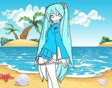 Hatsune Miku vocaloid