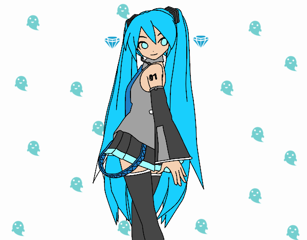 LA HATSUNE MIKU MAS FEA QUE VERAN XD