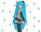 Hatsune Miku vocaloid