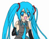 Miku Hatsune vocaloid