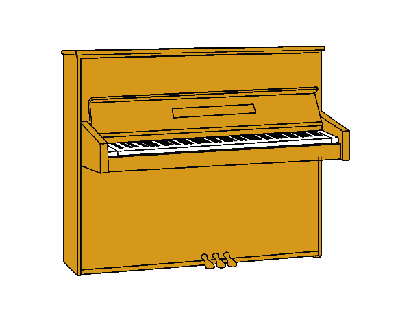 Un piano de pared