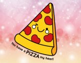 You have a pizza my heart