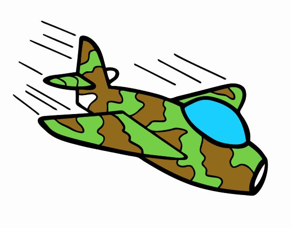 Avión de camuflaje