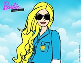 Barbie con gafas de sol