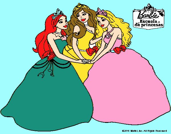 Barbie y sus amigas princesas