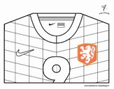 Camiseta del mundial de fútbol 2014 de Holanda