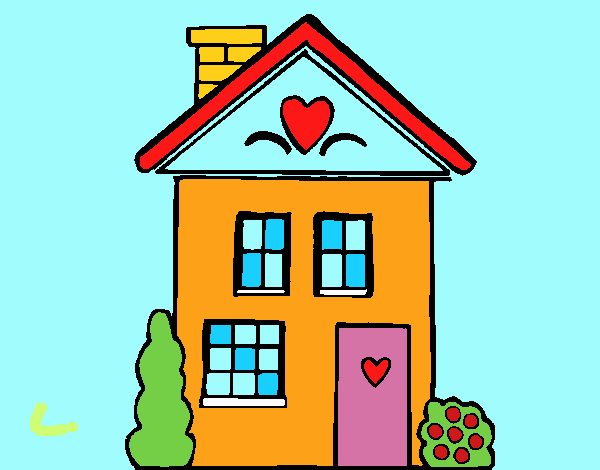 Casa con corazones