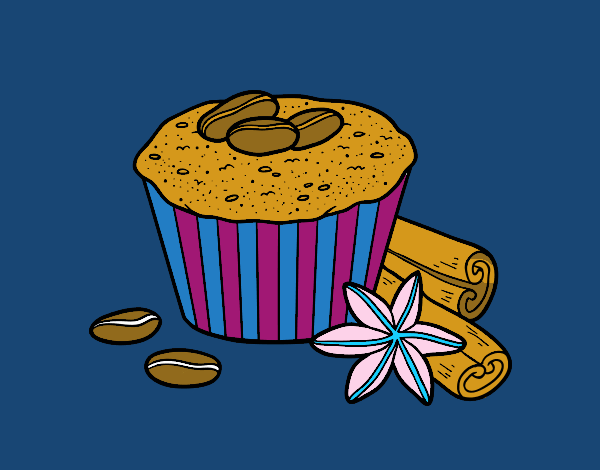 Cupcake de café