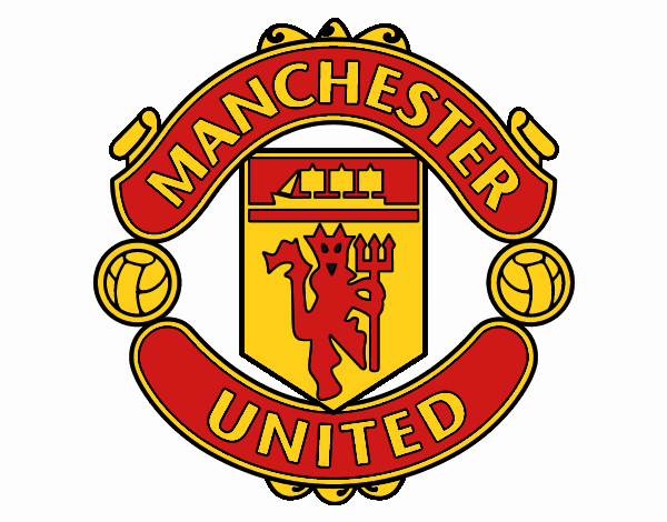 Dibujo de Escudo del Manchester United pintado por en Dibujos.net el ...