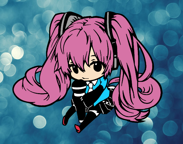 Miku Chibi vocaloid