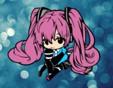 Miku Chibi vocaloid