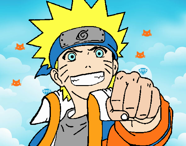 Naruto alegre