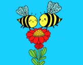 Pareja de abejas